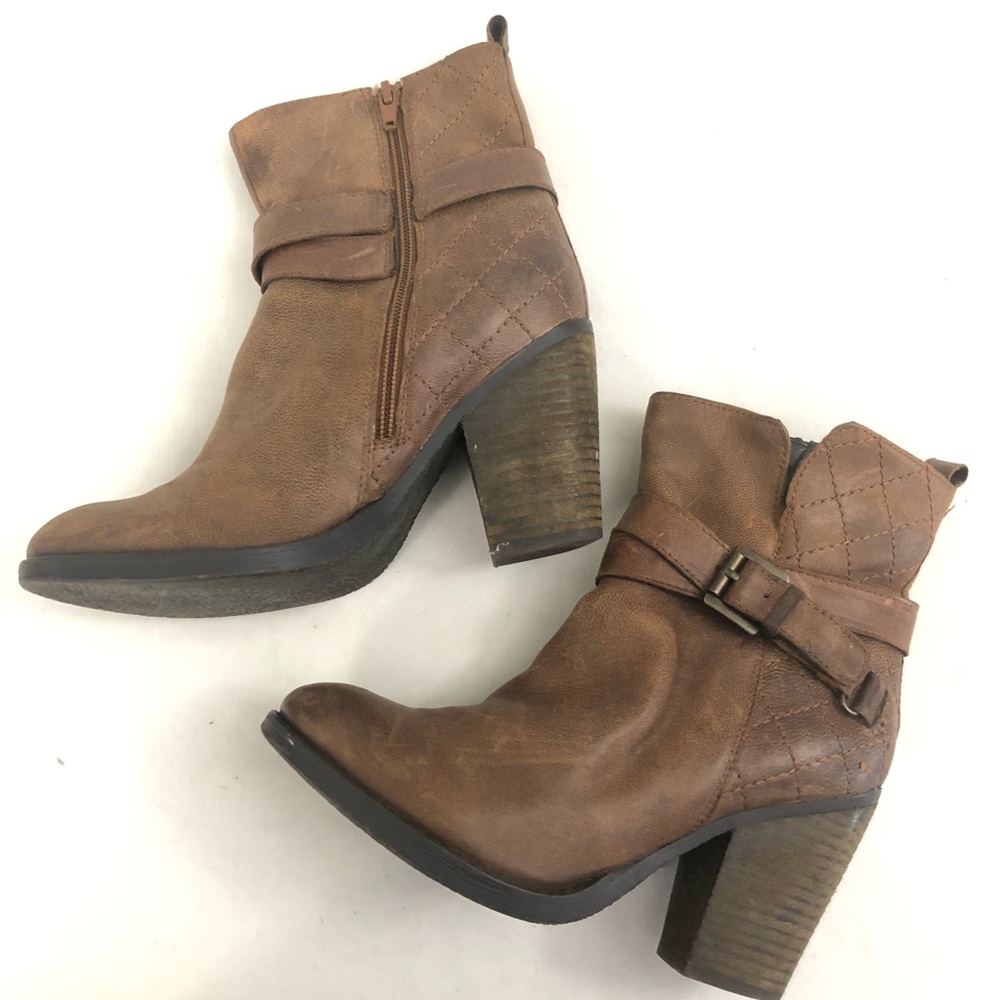 STEVE Madden l Sz 7 l Leather Ankle Boots l REESEA - Picture 2 of 15